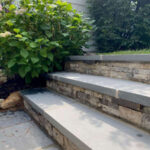 Stone Steps with 2" thermal treads