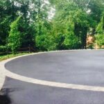 Round Driveway with Pavers
